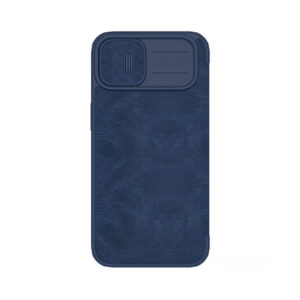 iPhone14ProMax Nillkin QIN Pro Flip Case Blue 2