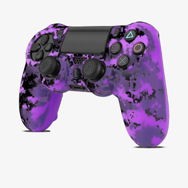 PlayStation5 Game Generation Silicon Skin Protector Army Purple 1