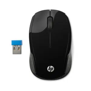 Open Box hp 200 Wireless Mouse X6W31AA#ABB (Black)