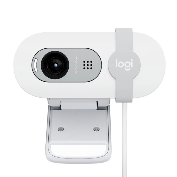 Logitech® BRIO 100 Full HD 1080p Webcam Off White 3