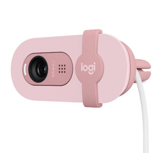 Logitech® BRIO 100 Full HD 1080p Webcam Rose 2