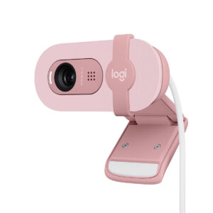 Logitech® BRIO 100 Full HD 1080p Webcam Rose 3