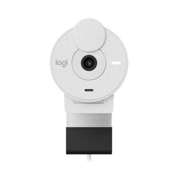 Logitech® BRIO 300 Full HD 1080p 2MP 30fps Webcam Off White 3