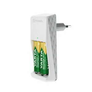 Alternative view of VARTA® MINI CHARGER 2-AA 2100mAh NiMH Battery Charger