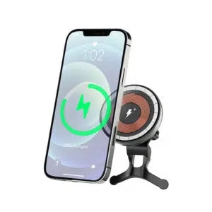 WiWU CH-309 15W Magnetic Wireless Car Charger (Black)