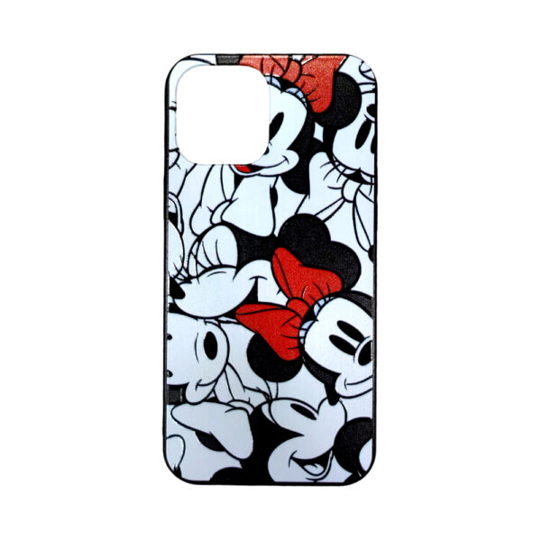 iPhone12ProMax boter Color Back Case Minne Mouse