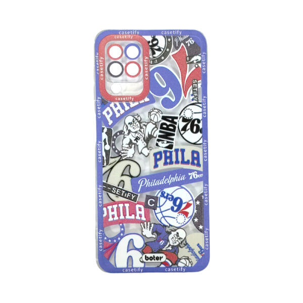 SAMSUNG A22 M22 M32 boter All Round Protection Back Case Basketball