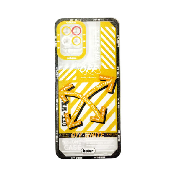 SAMSUNG A22-/M22-/M32- boter All-Round Protection Back Case -Off/Yellow