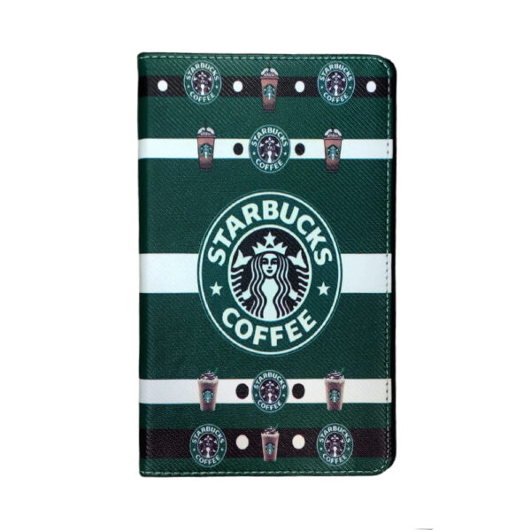 SAMSUNG A7Lite T225 Di Lian Flip Case Starbucks Green