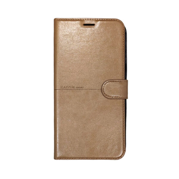 SAMSUNG S7Plus KAIYUE Flip Case Brown