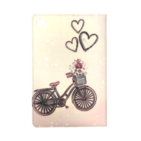 SAMSUNG TAB S5E-/T725- Di-Lian Flip Case -Bicycles - Image 2