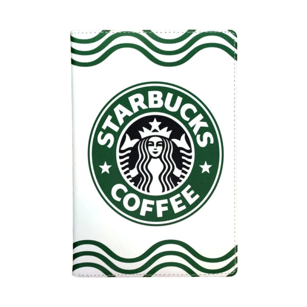 SAMSUNG TABA8 2021 X200 X205C 10.5inch Di Lian Flip Case Starbucks White