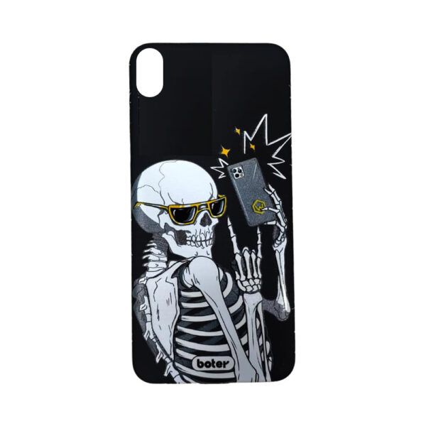 iPhoneXMax boter Back Case Skeleton