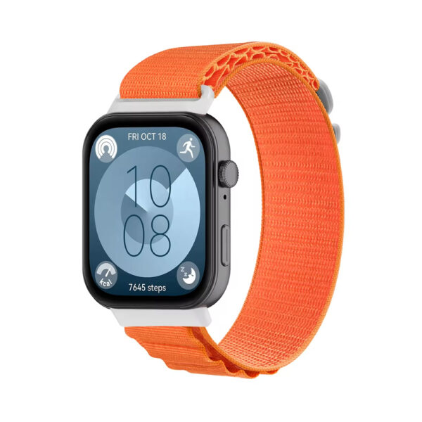 Apple Watch Alpine Loopback Fabric Strap Orange