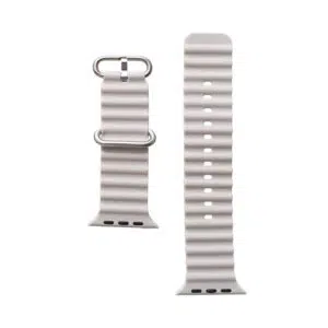 Apple Watch 42/44/45/49mm Alpine Loopback Rubber Strap (Khaki)