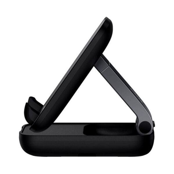 ⁦Baseus B10551500111-00 Seashell Series Lightweight and Foldable Phone Stand -Black⁩ - الصورة ⁦2⁩