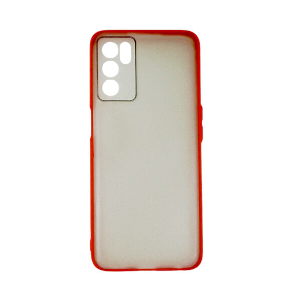 OPPO A16- Q SERIES Skid Creative Case -Red