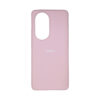 OPPO Reno10 Leather Silicone Back Cover Pink