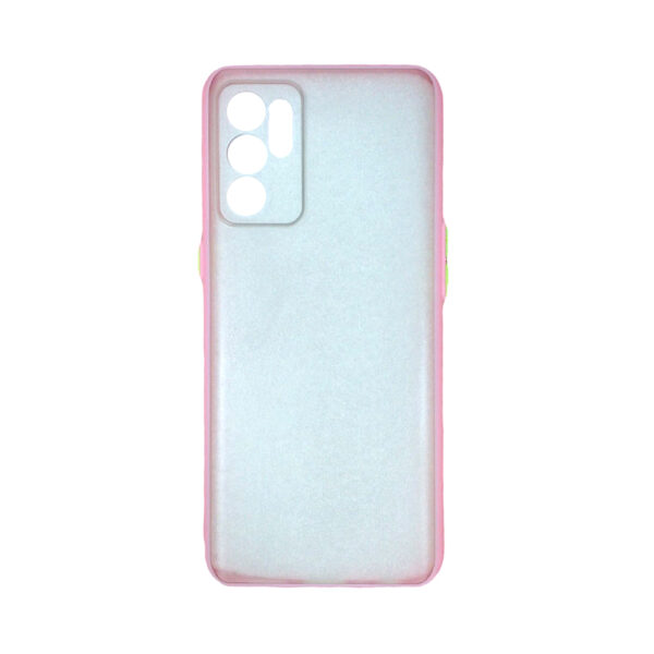 OPPO Reno6- Q SERIES Skid Creative Case -Pink