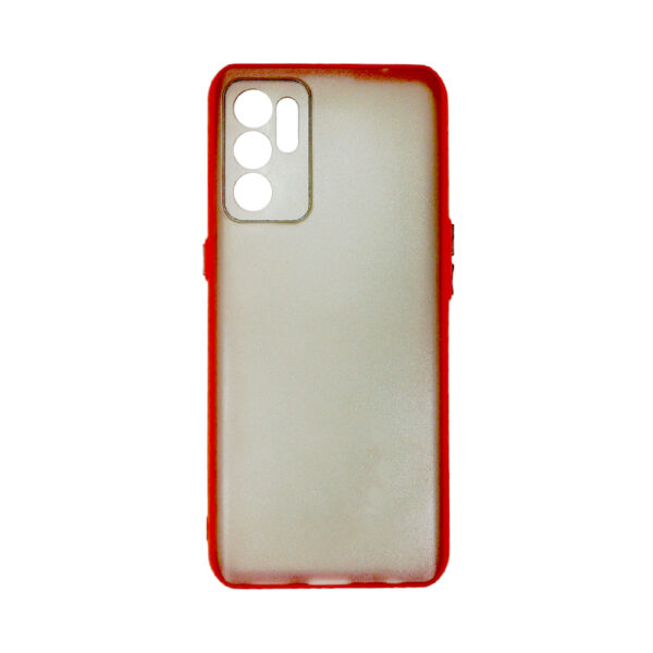 OPPO Reno6 Q SERIES Skid Creative Case Red222