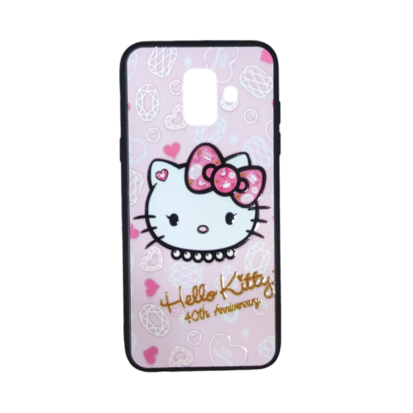 SAMSUNG A6(2018)- boter Back Case -Hello Kitty