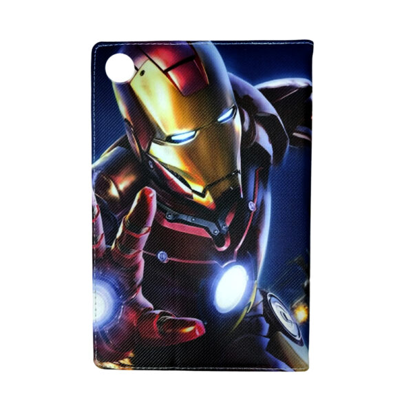 SAMSUNG TABA8 2021 X200 X205C 10.5inch Di Lian Flip Case Iron Man 2