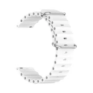 Smart Watch 20mm- Silicone Ultra Strap (White)