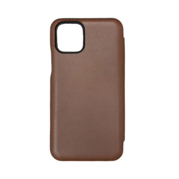 iPhone11Pro PULOKA Flip Case Brown 22