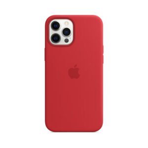 iPhone12ProMax- Silicone Case -Red