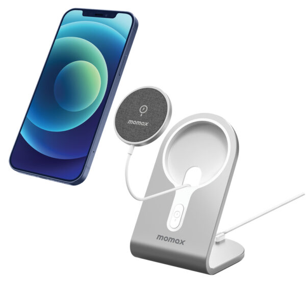 momax UD17S Q.MAG Dock for Magnetic Charger -Silver - Image 4