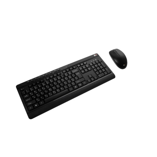 2B KB443 Wireless Keyboard Mouse Combo Black