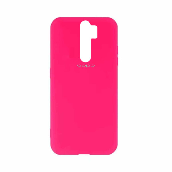 OPPO A52020 A92020 Silicone Colors Copy Back Case Red