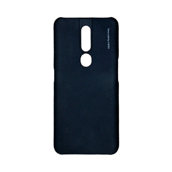 OPPO F11Pro- Metallic Back Case -Black