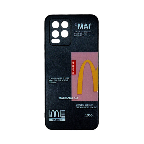 Realme8 8Pro boter Color Back Case Macdonalds