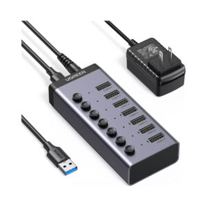 UGREEN 90307 CM481 USB to 7 Port USB 3.0 5Gbps Hub