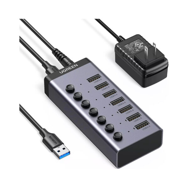 UGREEN 90307 CM481 USB to 7 Port USB 3.0 5Gbps Hub