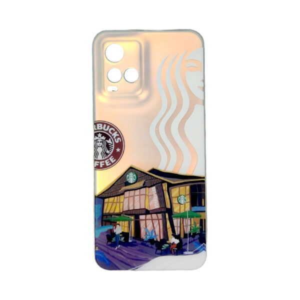 VIVO Y33A- Unique Case -Starbucks/Brown