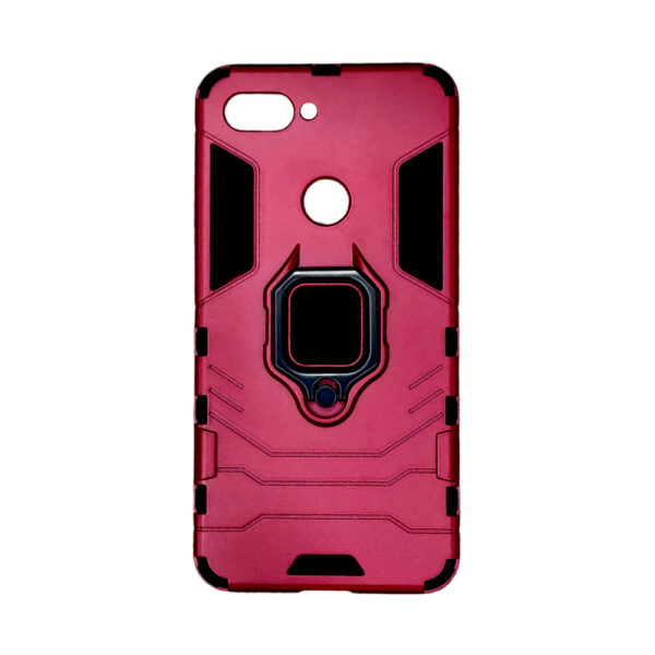 Xiaomi Mi 8Lite IRON MAN RING Back Case Red