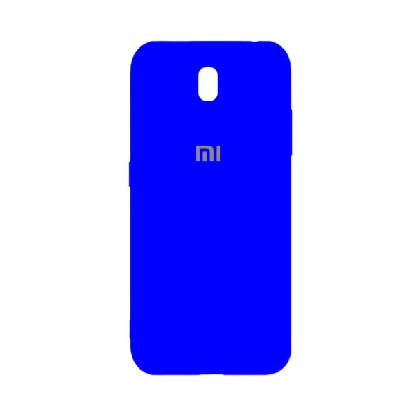 Xiaomi Redmi8A Silicone Colors Copy Back Case Blue