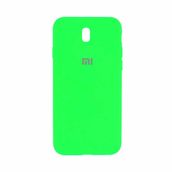 Xiaomi Redmi8A- Silicone Colors Copy Back Case -Mint Green