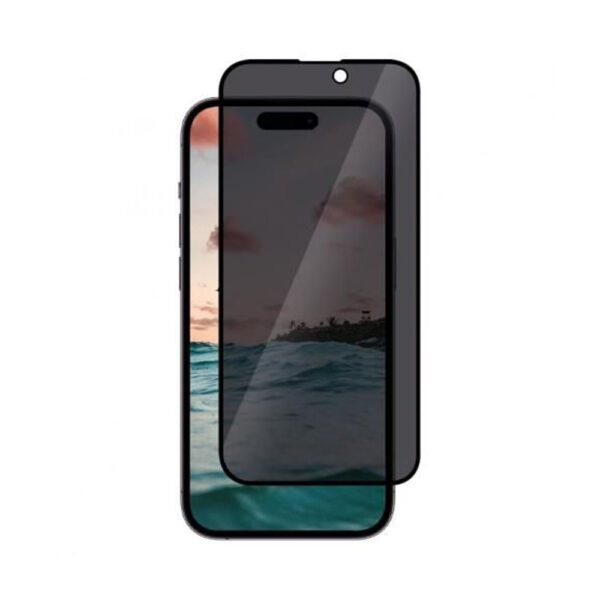 iPhone15ProMax- Banana Privacy Tempered Glass Screen Protector