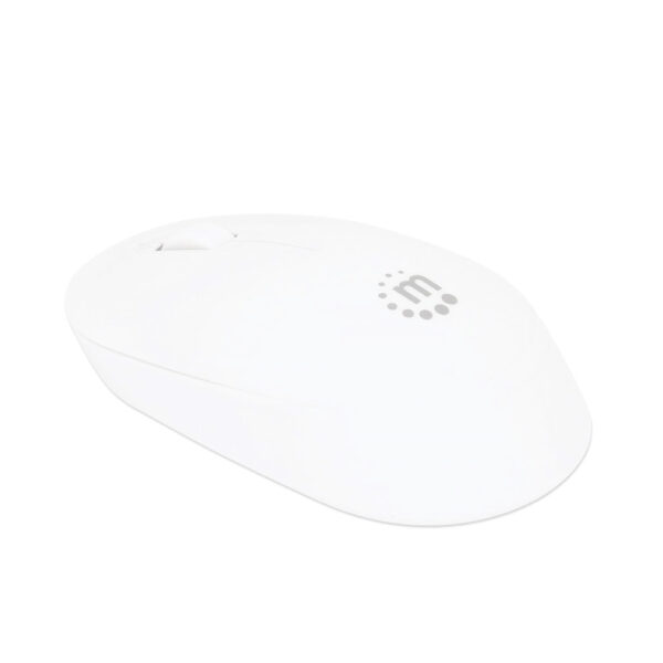 manhattan 190145 MO70W Performance III Wireless Optical Mouse White 3