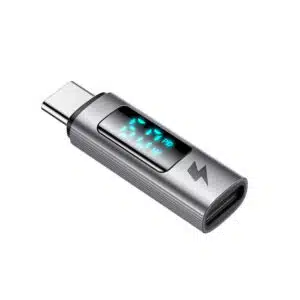 Alternative view of Mcdodo OT-5990 Lightning/F to USB-C/M 60W Power Visible Adapter (Black)