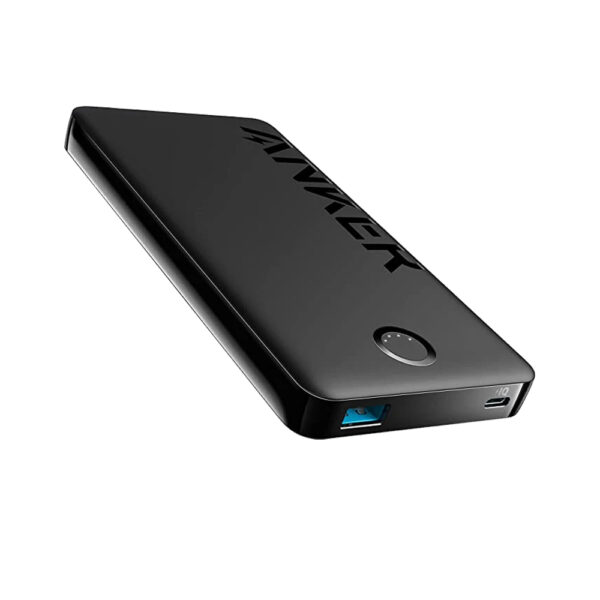 Anker A1334H11 Ultra Compact Design 1xUSB C 1xUSB A 12W 10000mAh Power Bank Black