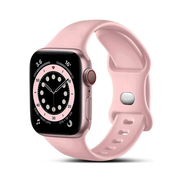 Apple Watch 38 0mm Fashion Rubber Strap Pink