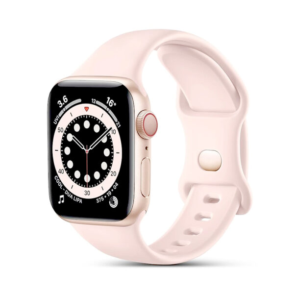 Apple Watch 3840mm Fashion Rubber Strap Heather