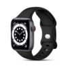 Apple Watch 42 Fashion Rubber Strap Black