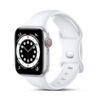 Apple Watch 49mm Fashion Rubber Strap White