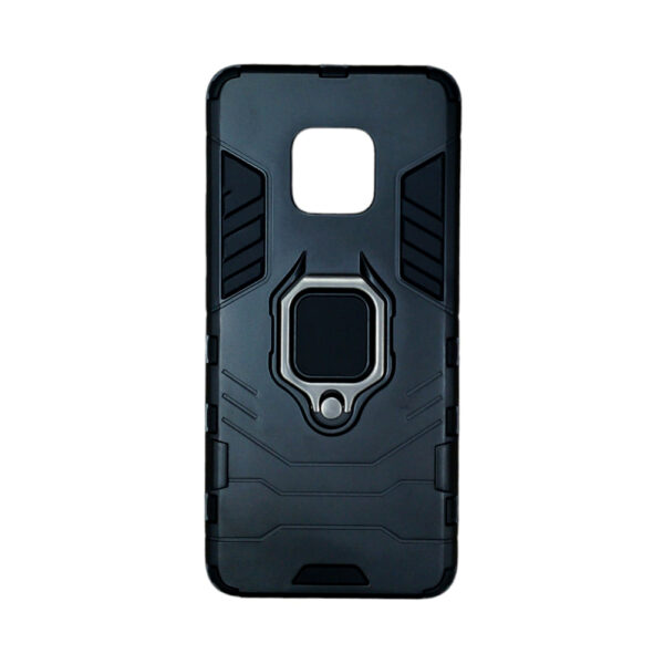 HUAWEI Mate20Pro IRON MAN RING Back Case Black