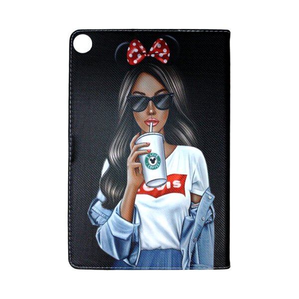 HUAWEI MatePad T10s- 10.1inch- Di-Lian Flip Case -Starbucks Girl - Image 2